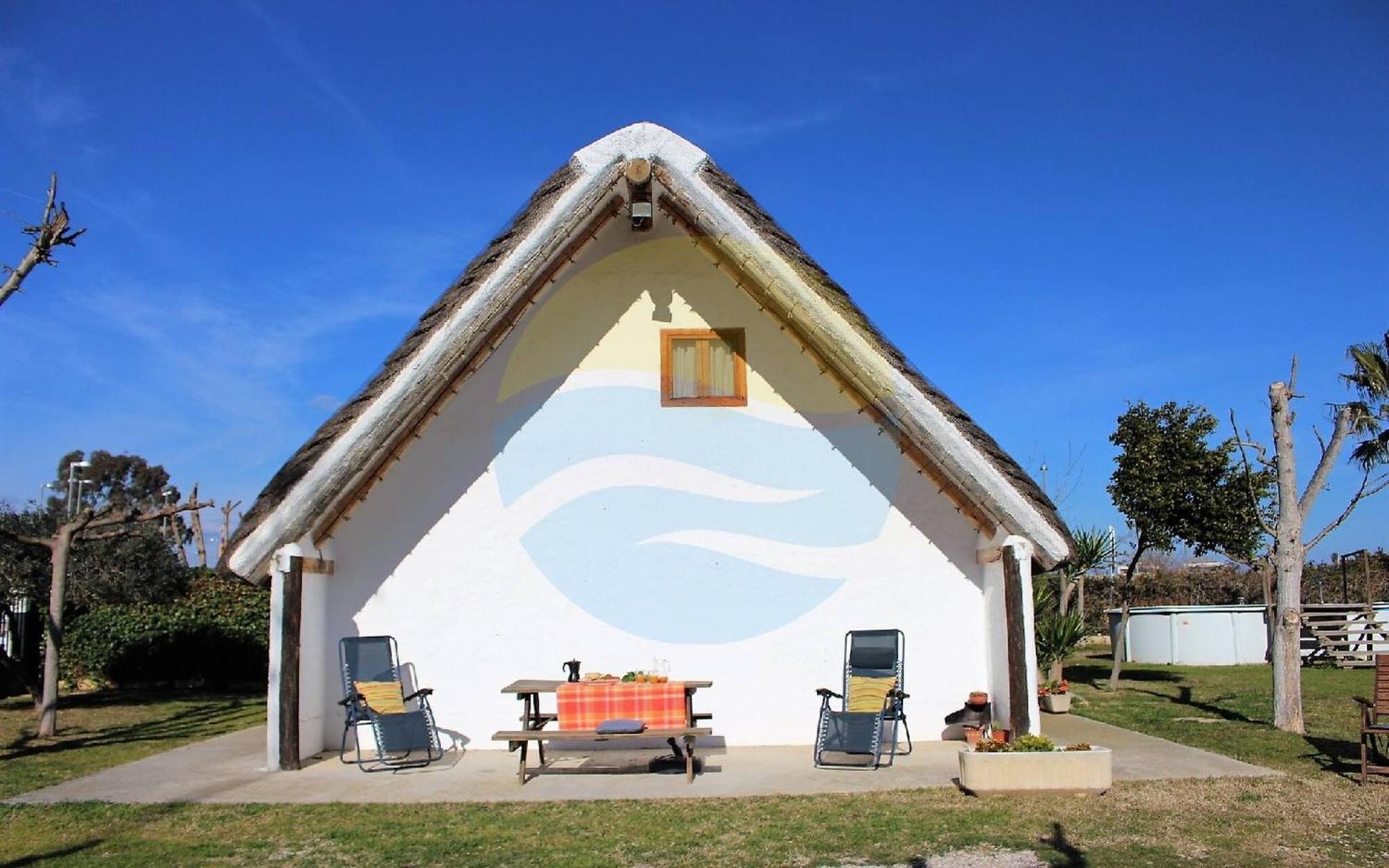 Villa Barraca Tipica Del Delta, Con Piscina, Jardin Y Barbacoa - Deltavacaciones à Sant Jaume d'Enveja Extérieur photo
