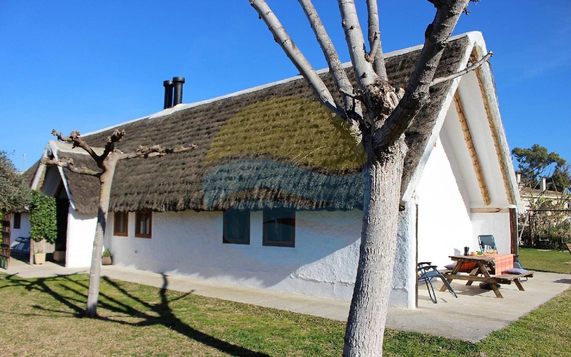 Villa Barraca Tipica Del Delta, Con Piscina, Jardin Y Barbacoa - Deltavacaciones à Sant Jaume d'Enveja Extérieur photo